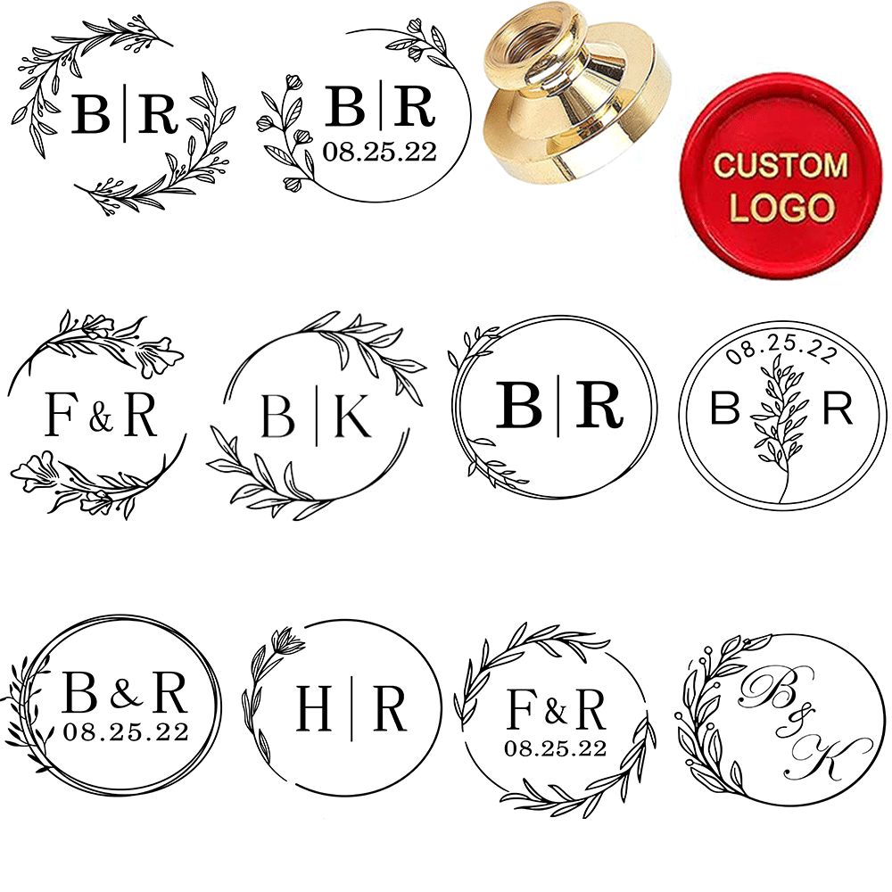 Wax Seal Letter Kit - Özel Mektup Mum Mühür Damga Seti,