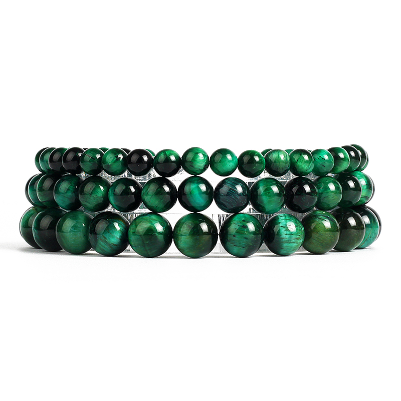 Coordinates Bracelet - Yıldırım Kraliyet Yeşil Kaplan Gözü Bilezik