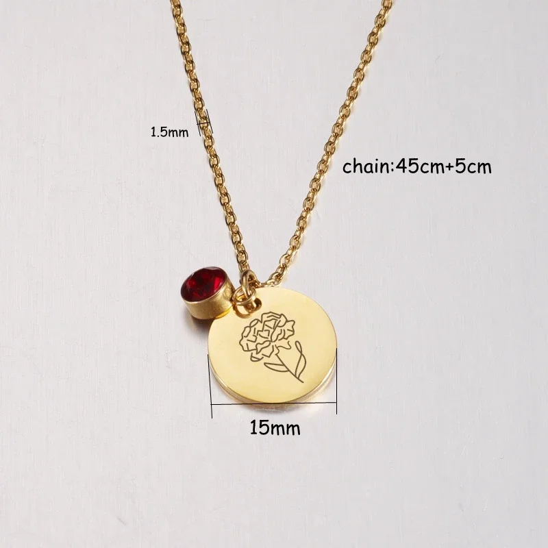 Doğum ay çiçekler Clipart çiçe - Birth Flower Necklace incelemesi ve fiyatı