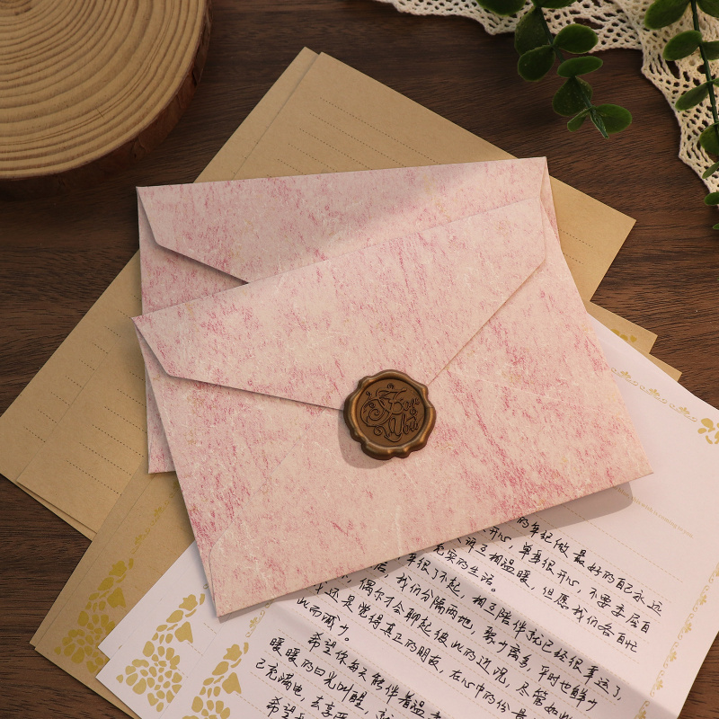5 adet Yaldızlı Gölge Zarf Kan - Wax Seal Letter Kit incelemesi ve fiyatı