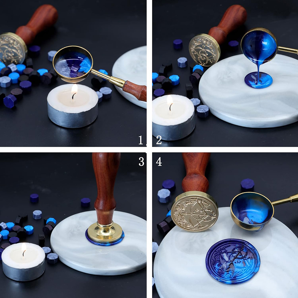 Özel Mektup Mum Mühür Damga Se - Wax Seal Letter Kit incelemesi ve fiyatı