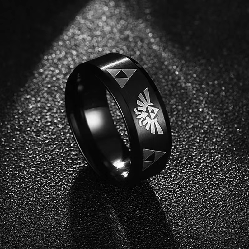 Moda Anime Triforce Üçgen Band - Initial Ring Custom incelemesi ve fiyatı