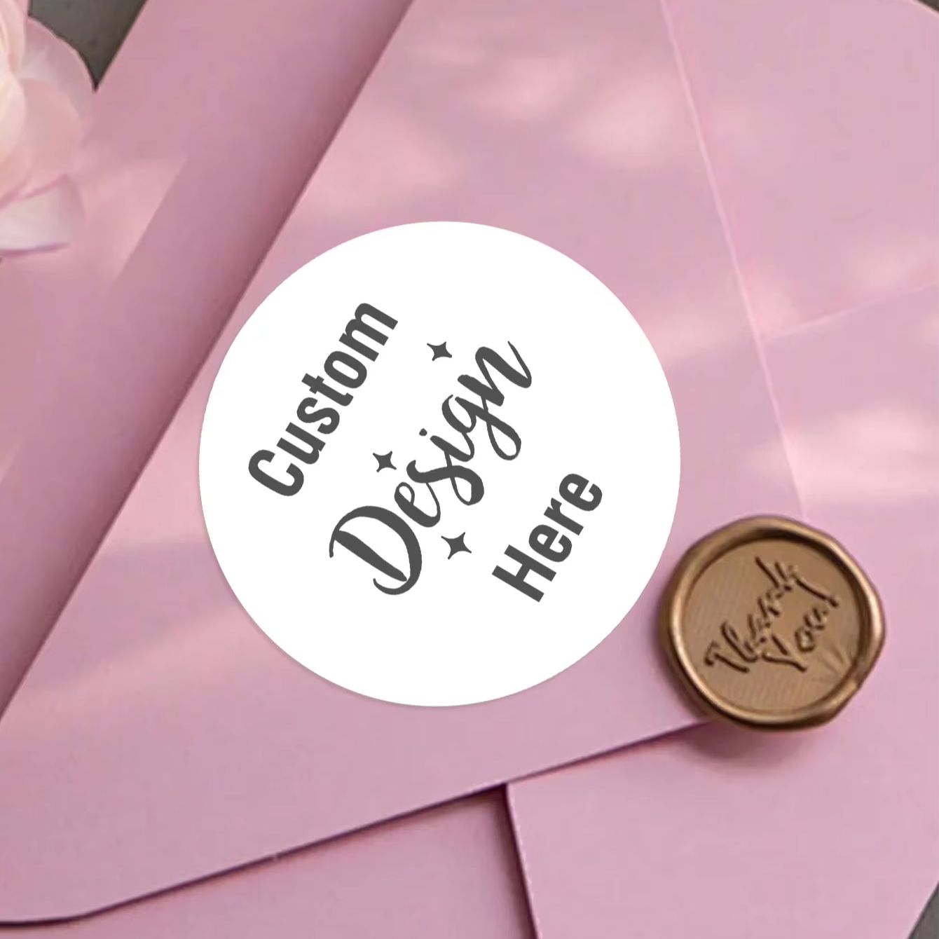 3/5/6CM Özel Su Geçirmez Yuvar - Personalised Candle Label incelemesi ve fiyatı