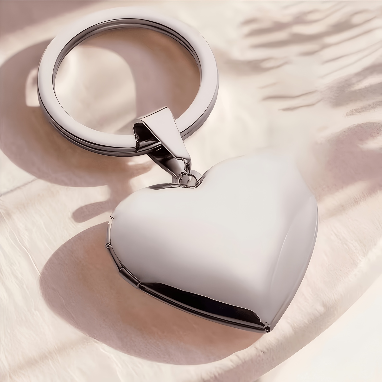 Kişiye Özel 1/2 Fotoğraf Kalp  - Initial Ring Custom incelemesi ve fiyatı