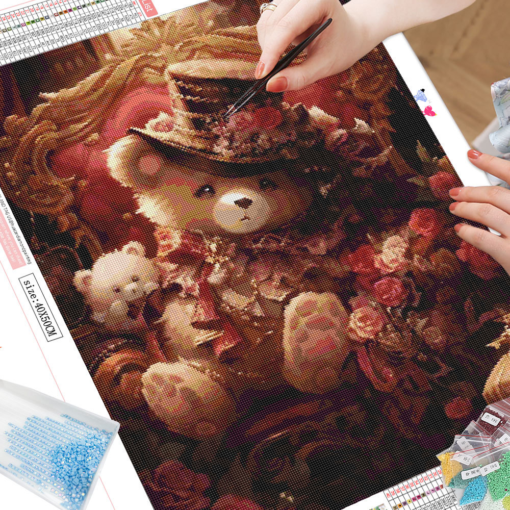 Çerçevesiz, Karikatür Elmas Bo - Photo Mosaic Print incelemesi ve fiyatı