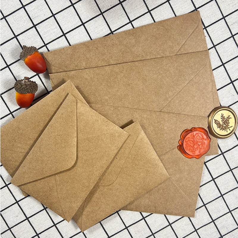 50 adet Kraft Kahverengi Kağıt - Wax Seal Letter Kit incelemesi ve fiyatı